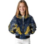 customized denver nuggets praying hands blue jacket best selling