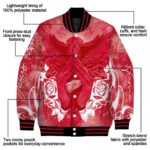 customized detroit red wings praying hands red jacket best selling