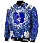 customized duke blue devils heart explosion blue jacket best selling