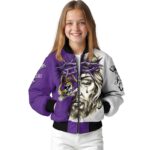 customized east carolina pirates jesus tears purple white jacket best selling