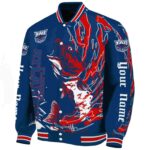customized florida atlantic owls fishing passion blue white jacket best selling
