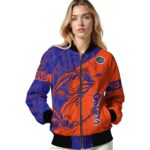 customized florida gators fishing rod orange jacket best selling