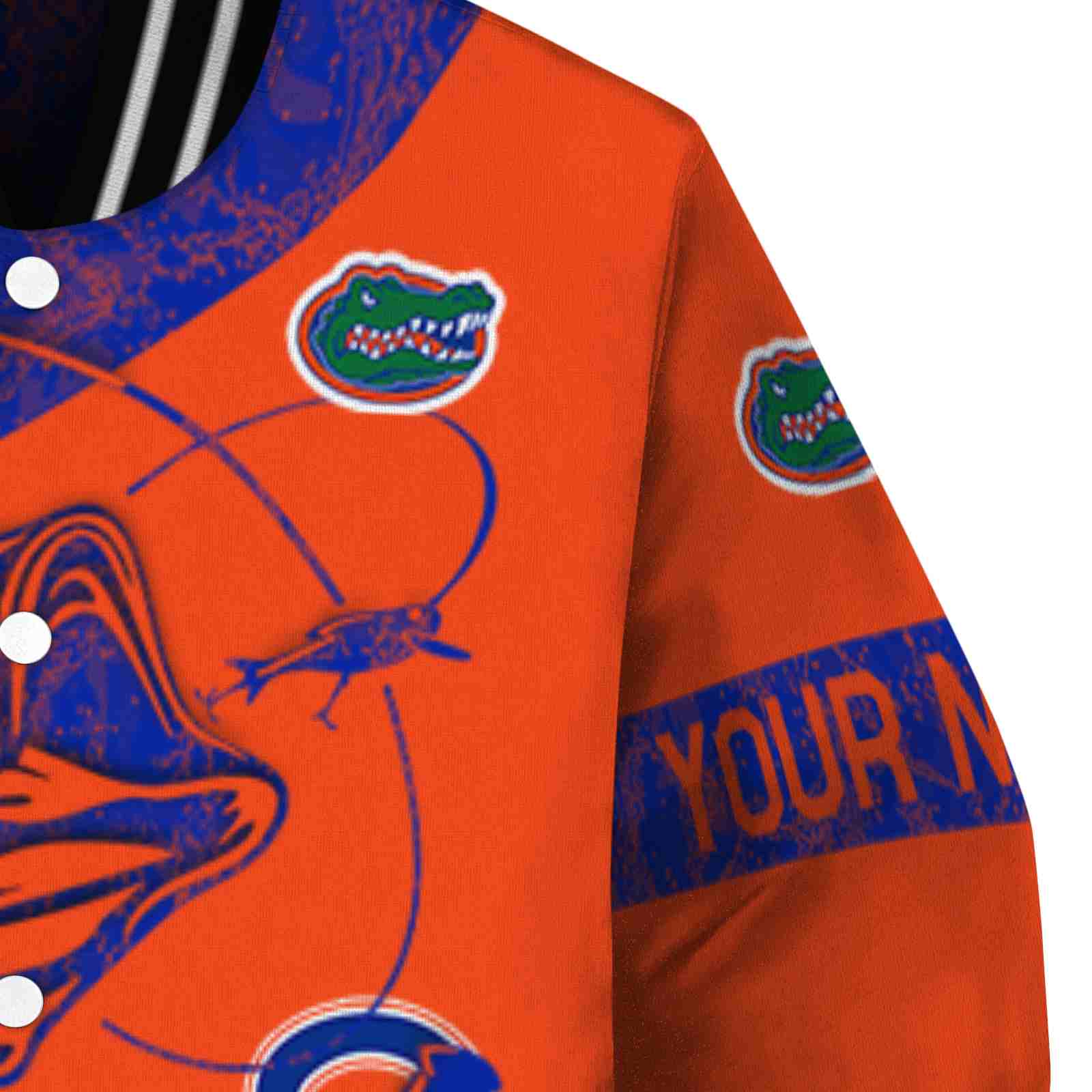 customized florida gators fishing rod orange jacket premium grade customized florida gators fishing rod orange jacket premium grade