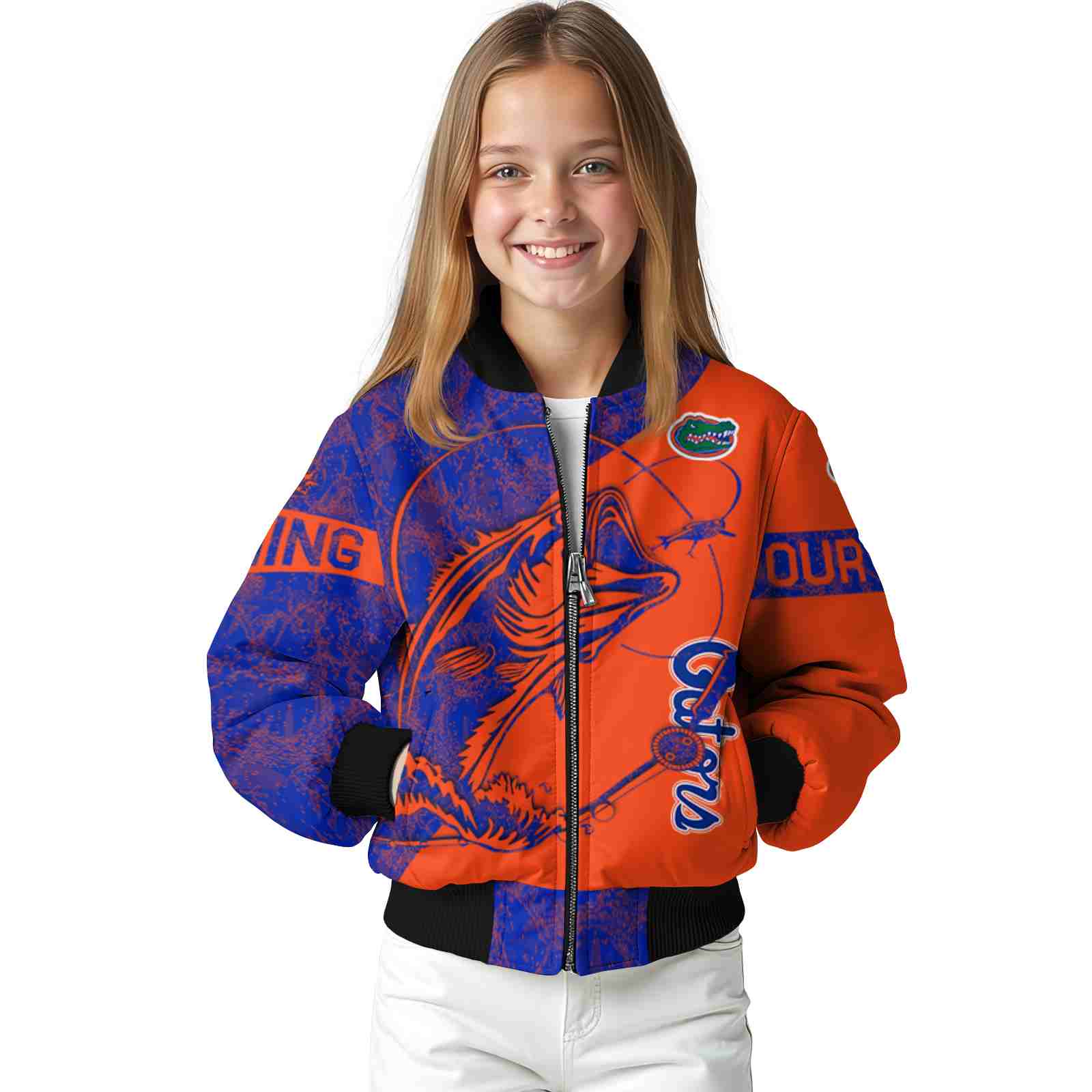customized florida gators fishing rod orange jacket top rated customized florida gators fishing rod orange jacket top rated
