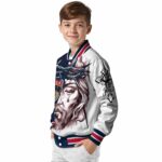 customized florida panthers jesus tears red white jacket best selling