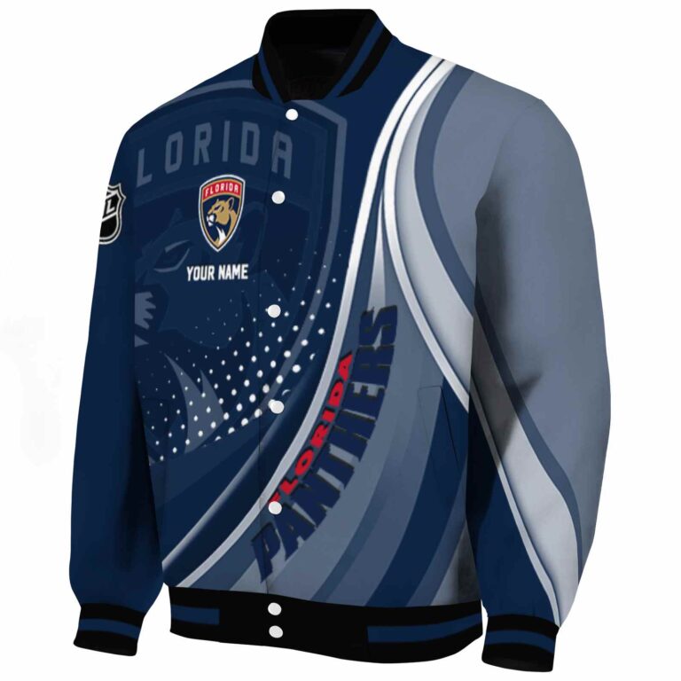 customized florida panthers wave patterns red jacket best selling