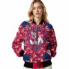 customized fresno state bulldogs heart explosion red jacket latest model