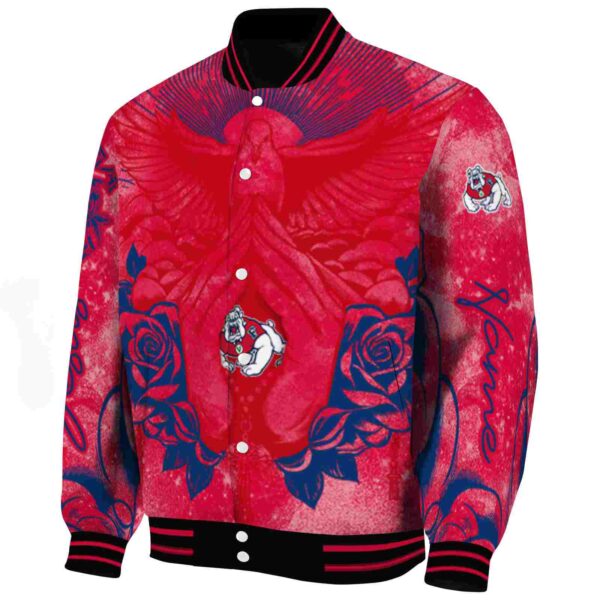 customized fresno state bulldogs praying hands red jacket best selling