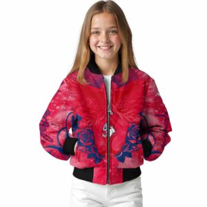 customized fresno state bulldogs praying hands red jacket top rated
