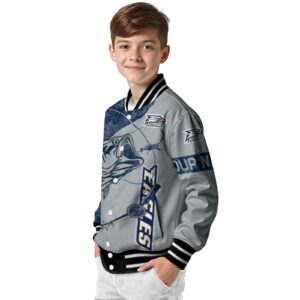 customized georgia southern eagles fishing rod grey jacket trendy