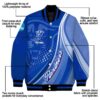 customized georgia state panthers wave patterns blue jacket new arrival