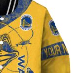 customized golden state warriors fishing rod yellow jacket best selling