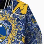 customized golden state warriors heart explosion blue jacket best selling