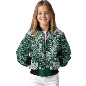 customized hawaii rainbow warriors heart explosion green jacket top rated
