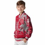 customized houston cougars fishing art red jacket best selling