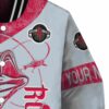 customized houston rockets fishing rod grey jacket premium grade