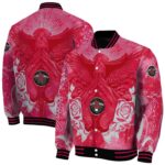 customized houston rockets praying hands red jacket best selling