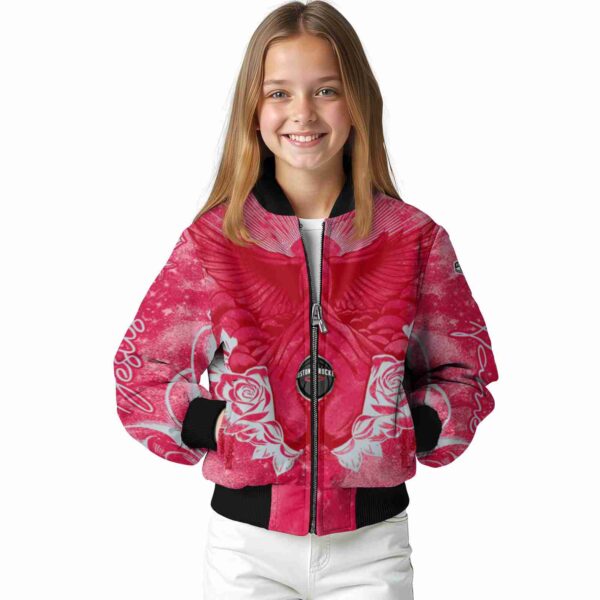 customized houston rockets praying hands red jacket top rated
