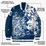 customized indianapolis colts fishing art blue jacket best selling