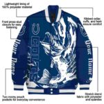 customized indianapolis colts fishing passion blue white jacket best selling