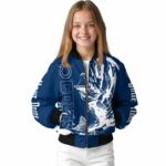 customized indianapolis colts fishing passion blue white jacket best selling