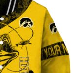 customized iowa hawkeyes fishing rod gold jacket best selling