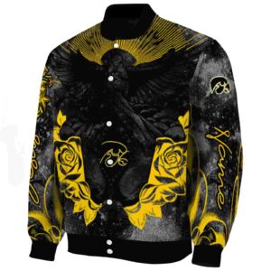 customized iowa hawkeyes praying hands black jacket best selling