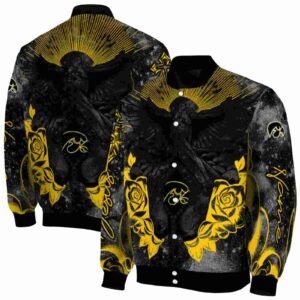 customized iowa hawkeyes praying hands black jacket fashion forward