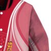 customized iowa state cyclones wave patterns red jacket premium grade