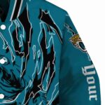 customized jacksonville jaguars fishing passion teal white jacket best selling
