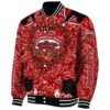 customized jacksonville state gamecocks heart explosion red jacket best selling