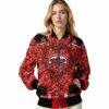 customized jacksonville state gamecocks heart explosion red jacket latest model