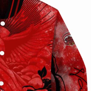 customized jacksonville state gamecocks praying hands red jacket premium grade