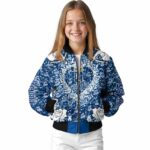 customized kansas city royals heart explosion royal blue jacket best selling