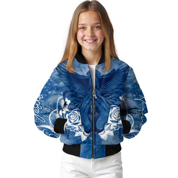 customized kansas city royals praying hands royal blue jacket top rated