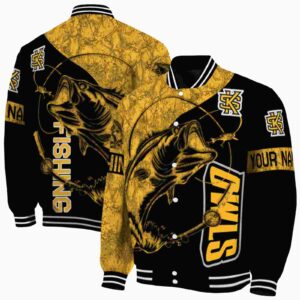 customized kennesaw state owls fishing rod black jacket fashion forward