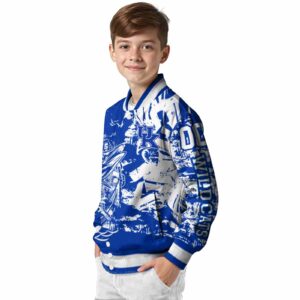 customized kentucky wildcats fishing art blue jacket trendy