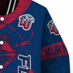 customized liberty flames fishing rod blue jacket best selling
