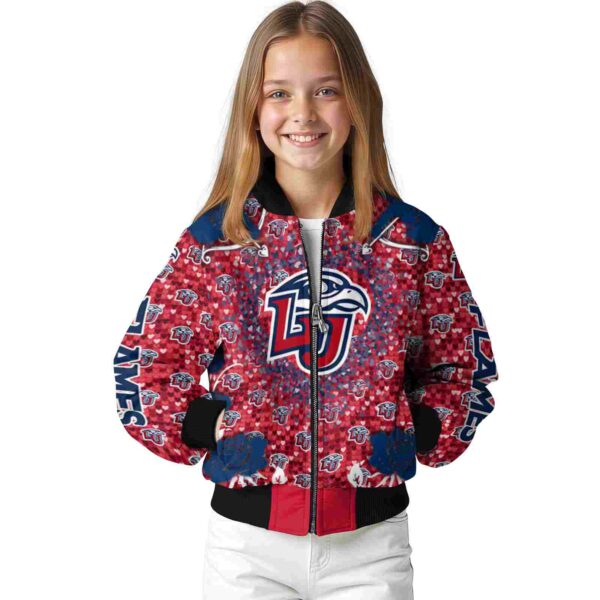 customized liberty flames heart explosion red jacket top rated