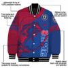 customized los angeles clippers fishing rod blue jacket new arrival