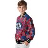 customized los angeles clippers heart explosion red jacket trendy