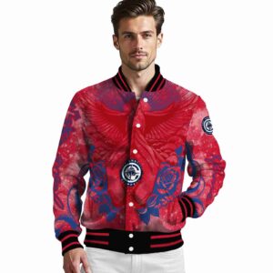 customized los angeles clippers praying hands red jacket high quality
