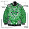 customized marshall thundering herd heart explosion green jacket new arrival