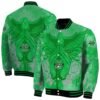 customized marshall thundering herd praying hands green jacket fashion forward