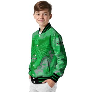 customized marshall thundering herd praying hands green jacket trendy