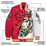 customized maryland terrapins jesus tears red white jacket best selling