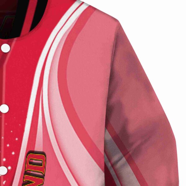 customized maryland terrapins wave patterns red jacket premium grade