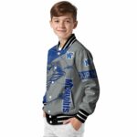 customized memphis tigers fishing rod gray jacket best selling