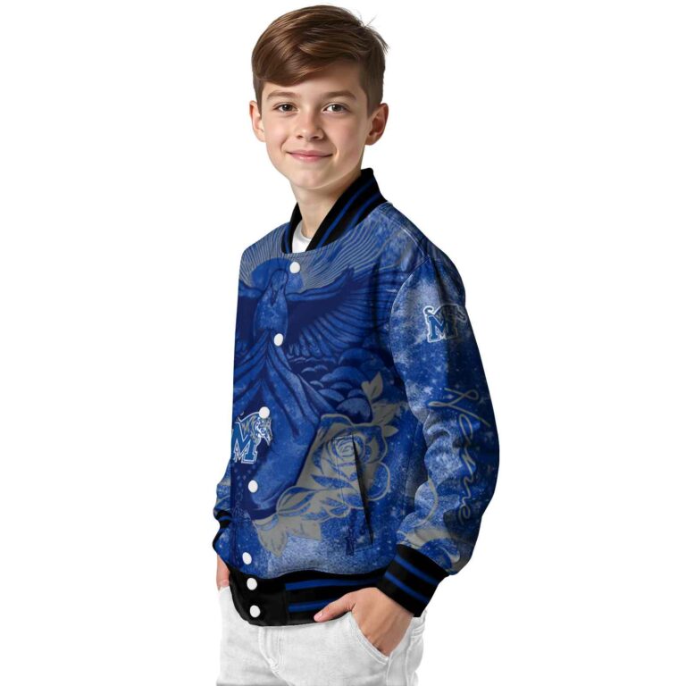 customized memphis tigers praying hands blue jacket trendy