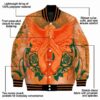 customized miami hurricanes praying hands orange jacket new arrival
